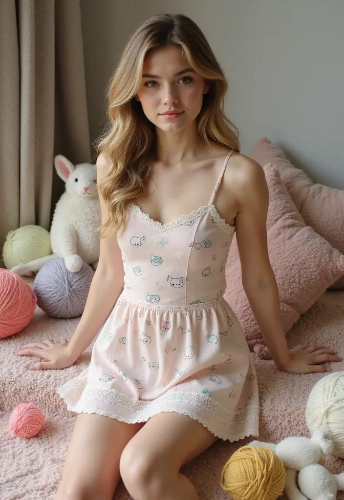 25 Crochet Baby Dress Free Patterns: Adorable Outfits for Newborns - 10. Cute Cat Dress
