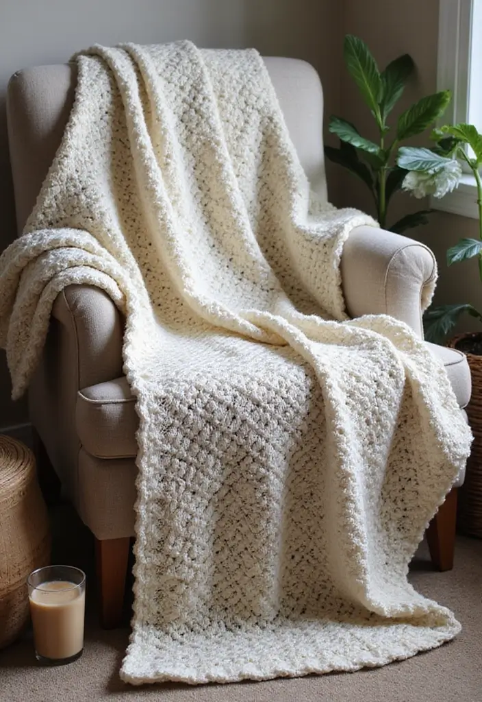 25 Easy Crochet Projects for Beginners: Fun and Relaxing Ideas - 10. Cozy Blankets