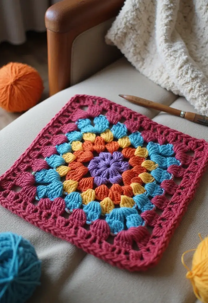 25 Granny Square Crochet Patterns: Free Designs for Colorful Projects - 1. Classic Granny Square Pattern