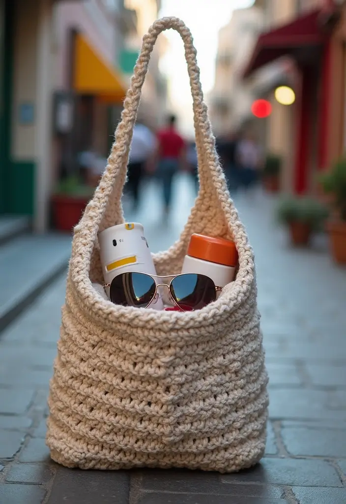 25 Sacs à Main au Crochet Élégants et Faciles à Confectionner - 15. Sac à Main Fonctionnel
