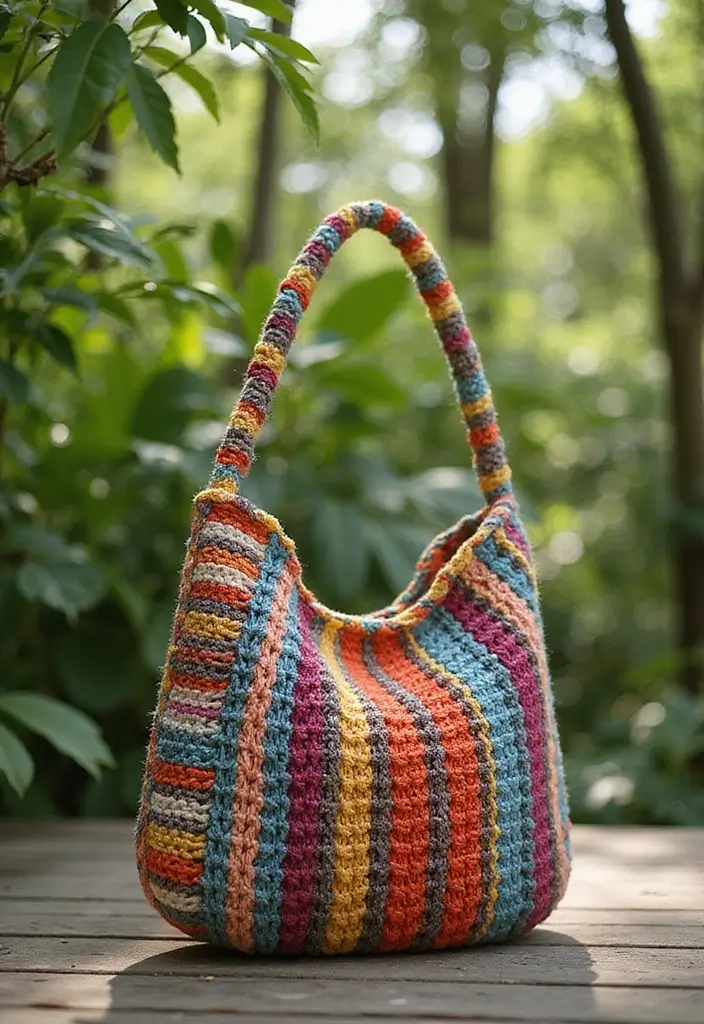 25 Sacs à Main au Crochet Élégants et Faciles à Confectionner - 6. Sac à Main Boucle