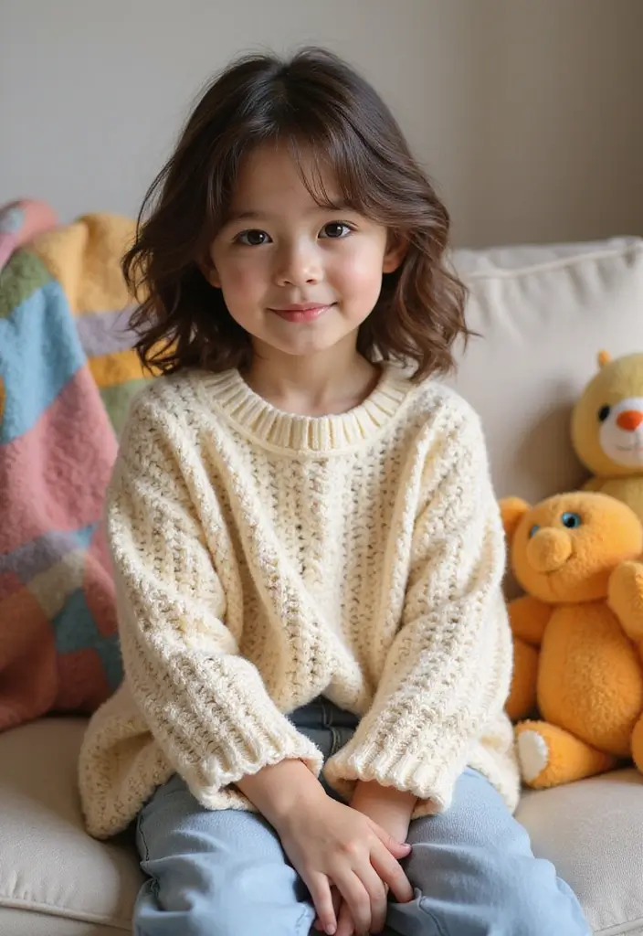 25 modèles de pull en crochet tendance à essayer cette année - 4. Pull en crochet oversized