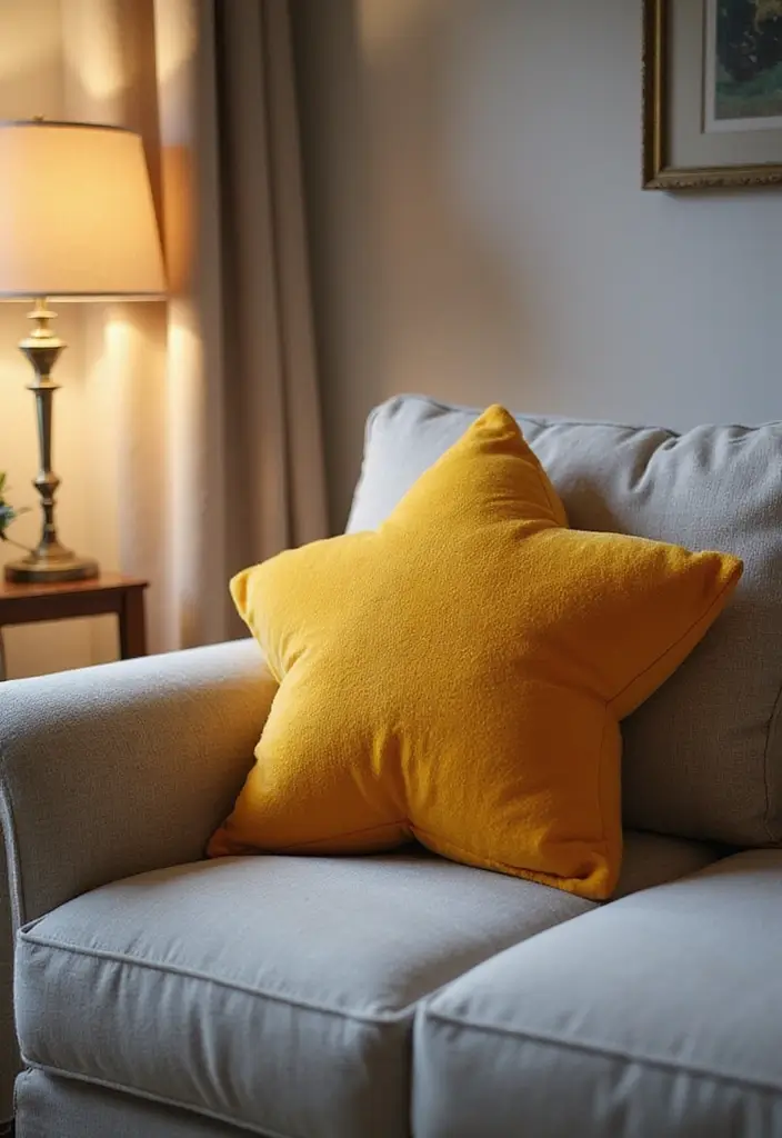 26 Charming Ideas on How to Crochet a Star Step-by-Step - 12. Star Shaped Pillows