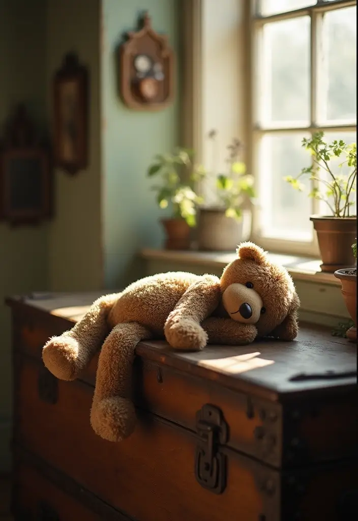 26 Crochet Teddy Bear Pattern Free Ideas for Handmade Gifts - 10. Vintage Inspired Bear