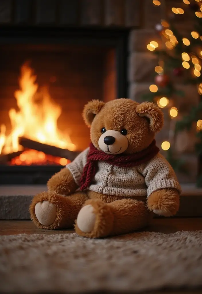26 Crochet Teddy Bear Pattern Free Ideas for Handmade Gifts - 17. Bear in a Sweater