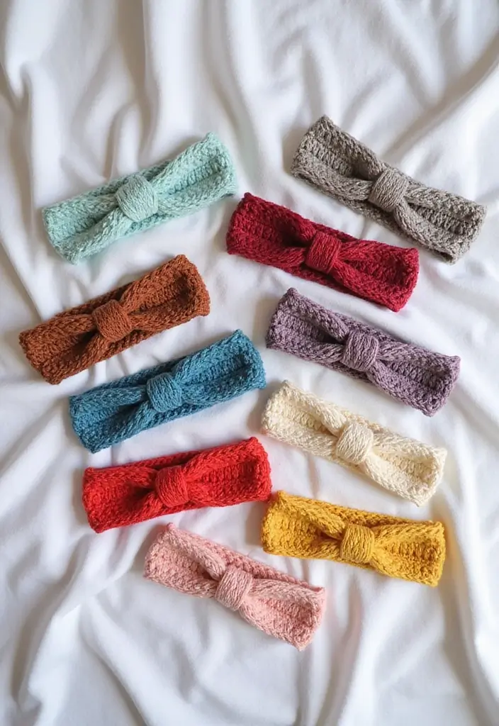 26 Step-by-Step Guides on How to Crochet for Beginners: Simple and Fun - 12. Crochet Headbands: Stylish Accessories