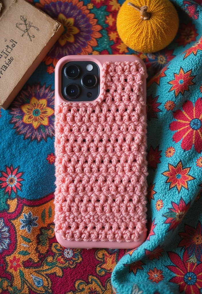 26 Step-by-Step Guides on How to Crochet for Beginners: Simple and Fun - 16. Crochet Phone Cases: Protect Your Device with Style
