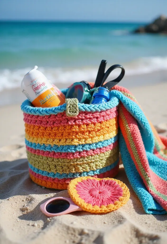 26 Step-by-Step Guides on How to Crochet for Beginners: Simple and Fun - 24. Crochet Accessories for Your Next Vacation
