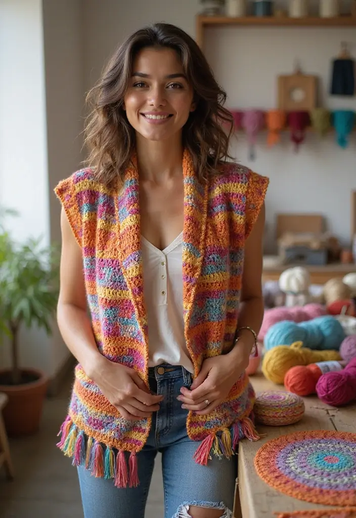 27 Chaleco a Crochet Mujer Patrones Modernos para Principiantes - Conclusión