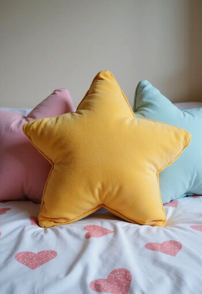 27 Mosaic Crochet Patterns Free Charts Full of Colors and Texture - 27. Cozy Star Pillow