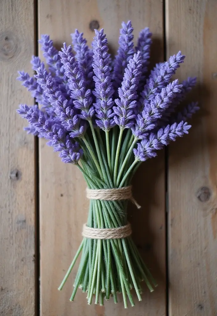28 Creative Guides on How to Crochet a Flower for Decoration - 8. Rustic Crochet Lavender