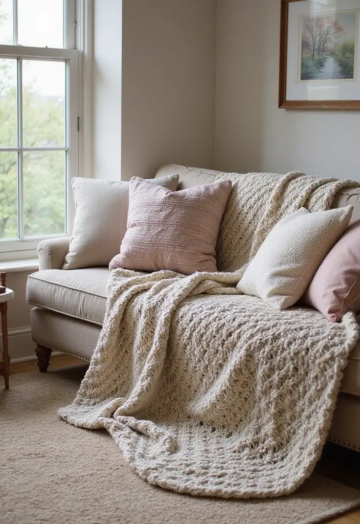 28 Free Crochet Patterns for Afghans: Cozy and Timeless Designs - 18. Twisted Rows