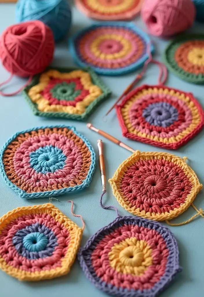 28 Free Crochet Patterns for Afghans: Cozy and Timeless Designs - 27. Cuddle Up Squares