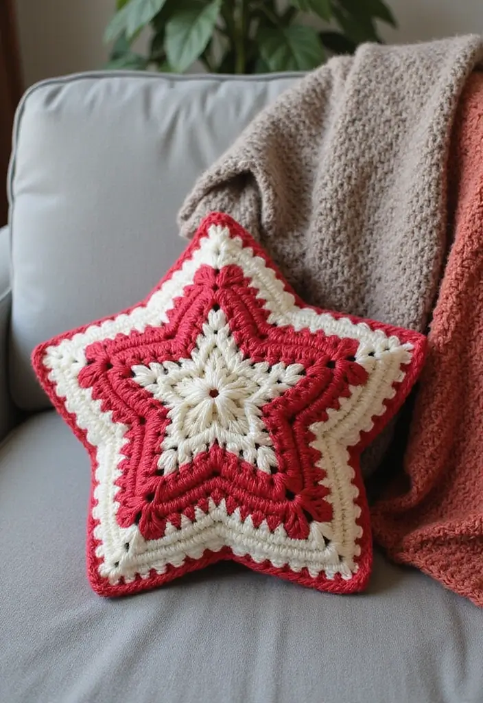 28 Tutoriel de Panier en Crochet Simple et Élégant à Faire Soi-Même - 2. Panier en Crochet Étoilé