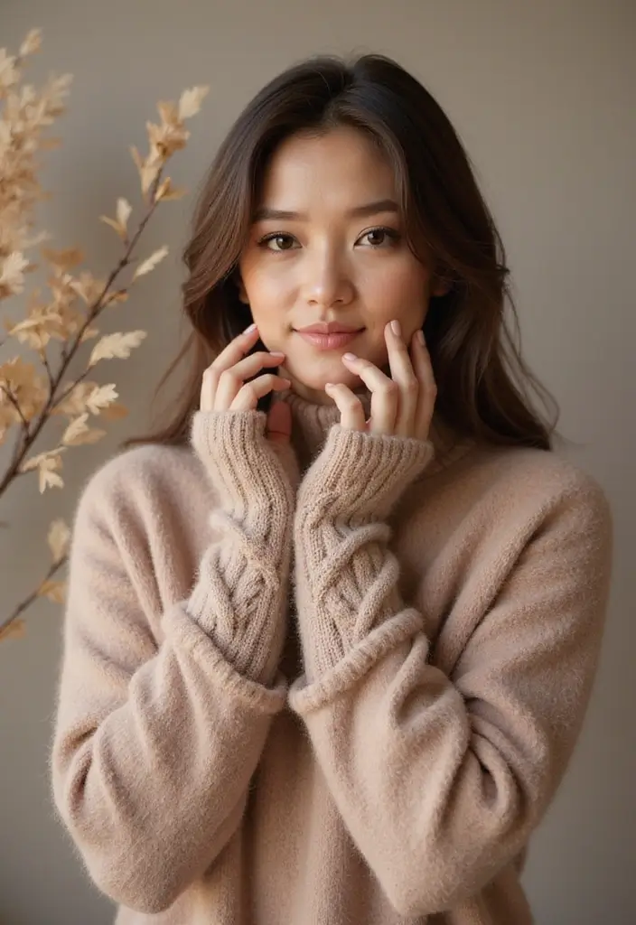 29 Crochet Fingerless Gloves Free Patterns: Cozy and Stylish - 11. Cabled Twist Design