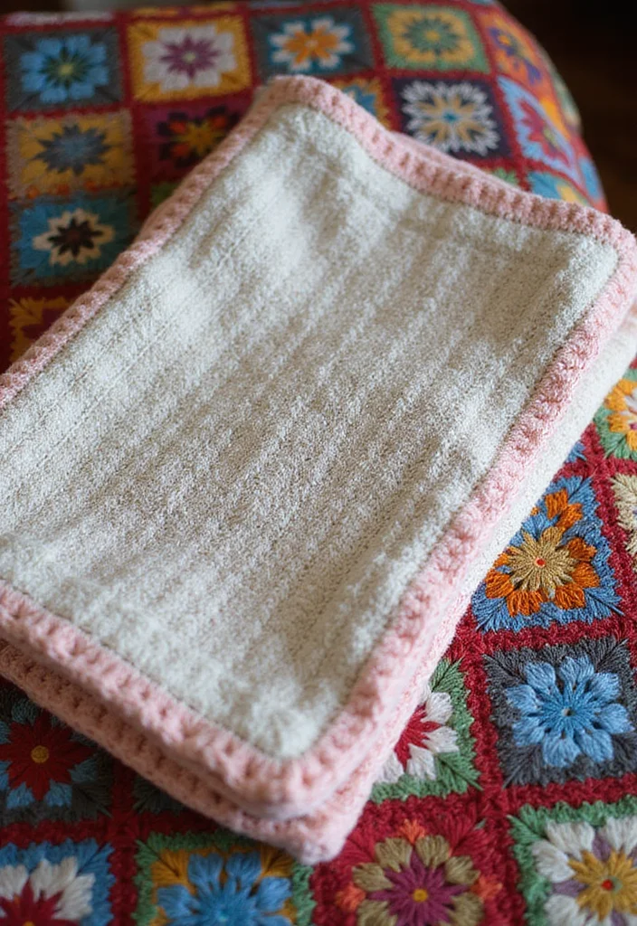 A Friendly Guide to Crochet Borders for Blankets: 20 Stylish Craft Inspirations - 12. Granny Square Border