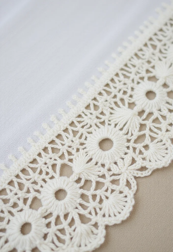 A Friendly Guide to Crochet Borders for Blankets: 20 Stylish Craft Inspirations - 3. Lacy Trellis Border