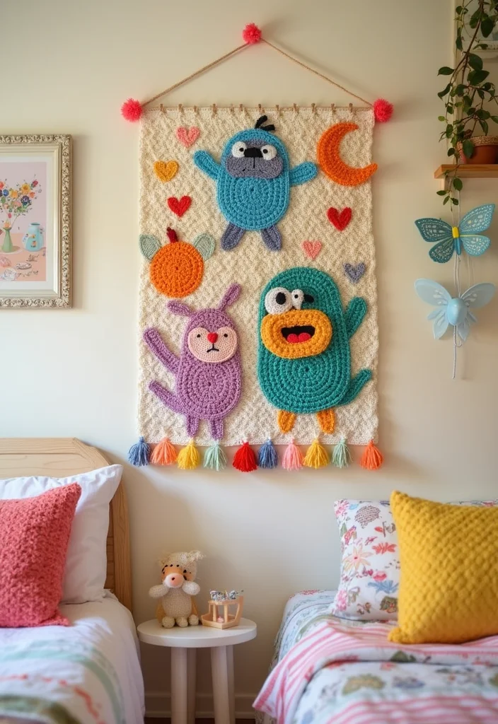Complete Guide to C2C Crochet Patterns Free with 22 Inspiring Craft Inspirations - 12. Kids' Room Fun
