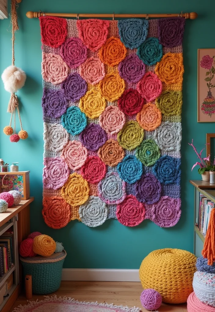 Complete Guide to C2C Crochet Patterns Free with 22 Inspiring Craft Inspirations - 13. Patchwork Charm