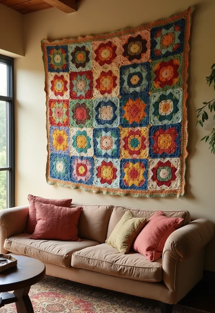 Complete Guide to C2C Crochet Patterns Free with 22 Inspiring Craft Inspirations - 21. Vintage Granny Square Motifs