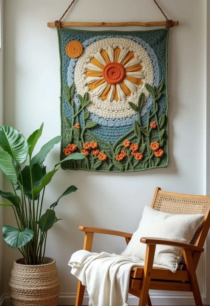 Complete Guide to C2C Crochet Patterns Free with 22 Inspiring Craft Inspirations - 3. Nature-Inspired Designs