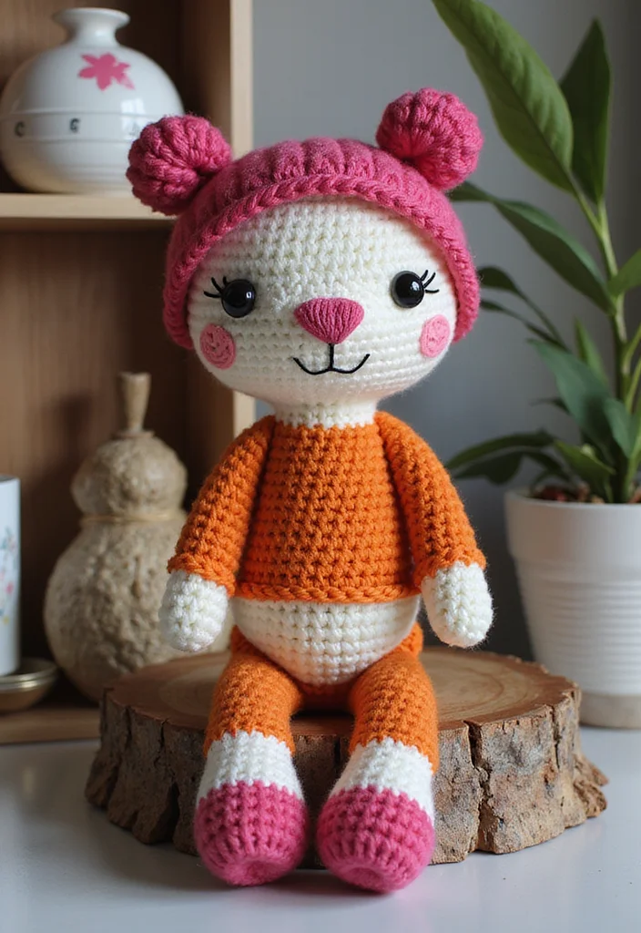 Complete Guide to Crochet Dolls: 22 Fun Visual Inspirations - 1. Classic Amigurumi Doll