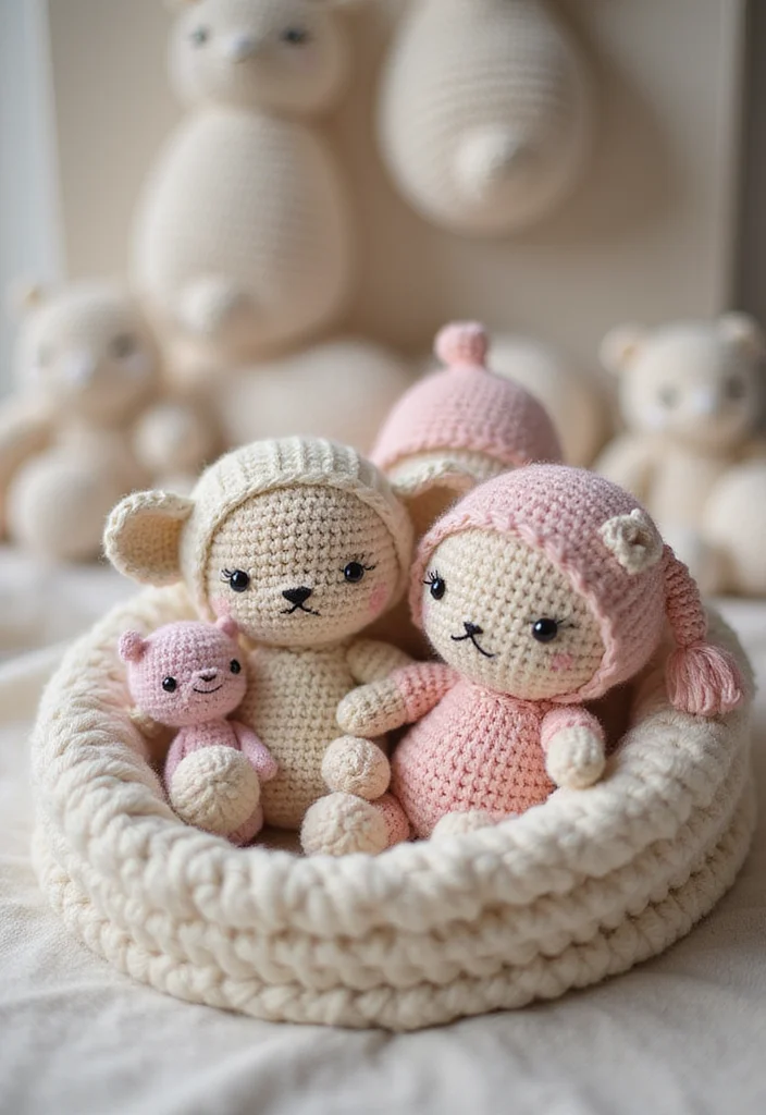 Complete Guide to Crochet Dolls: 22 Fun Visual Inspirations - 14. Baby Dolls