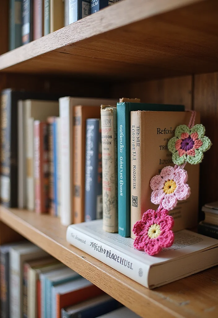 Complete Guide to Crochet Granny Square Pattern with 25 Classic Craft Inspirations - 24. Classy Bookmarks