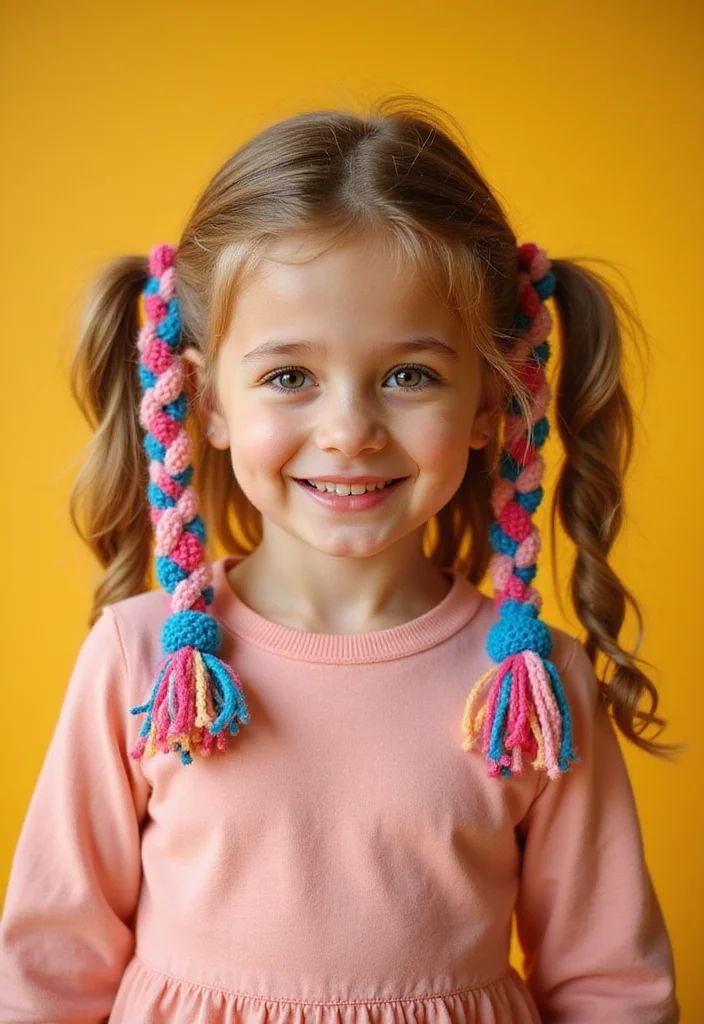 Complete Guide to Crochet Hair Styles Freetress: 20 Trendy Craft Inspirations - 9. Crochet Pigtails
