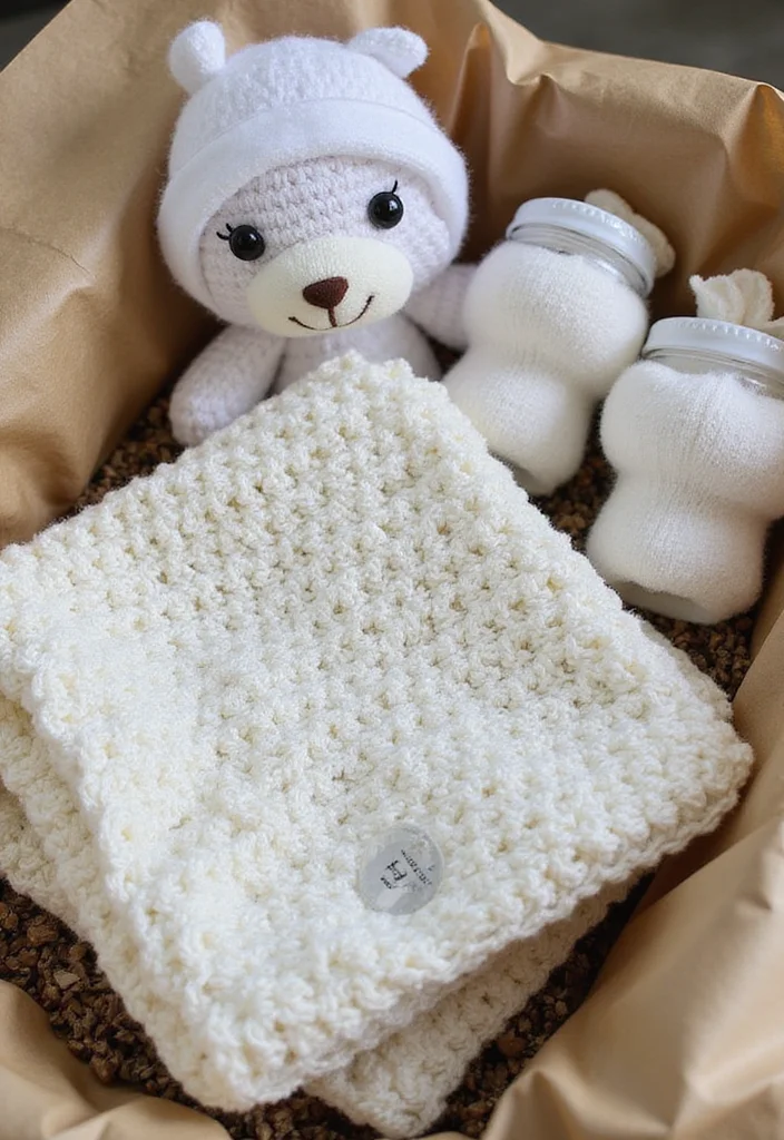 Complete Guide to Easy Crochet Baby Blanket: Showcasing 22 Soft and Cozy Inspirations - 12. Eco-Conscious Gift Ideas