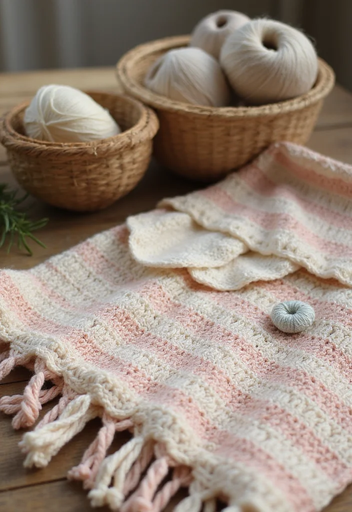 Complete Guide to Easy Crochet Baby Blanket: Showcasing 22 Soft and Cozy Inspirations - 13. Simple Crochet Patterns for Beginners
