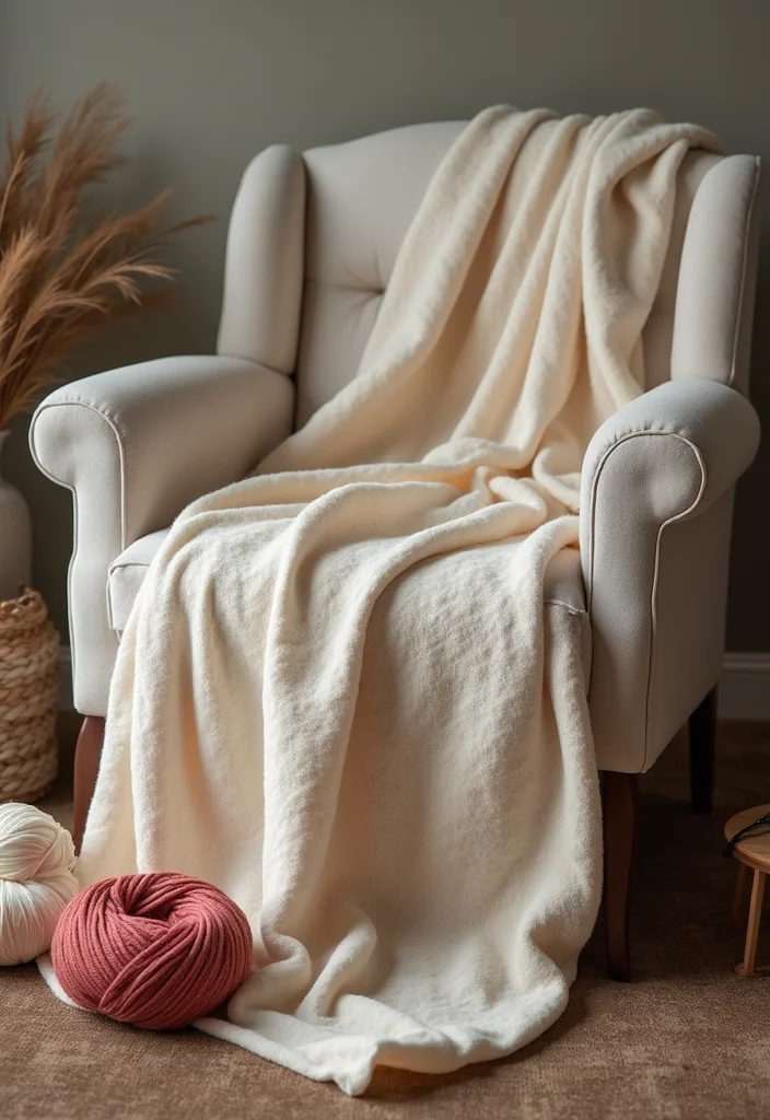 Complete Guide to Easy Crochet Baby Blanket: Showcasing 22 Soft and Cozy Inspirations - 4. Cozy Wool Blend