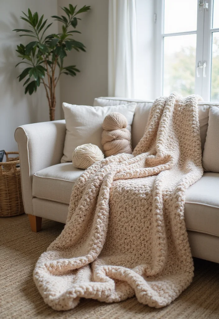 Complete Guide to Easy Crochet Baby Blanket: Showcasing 22 Soft and Cozy Inspirations - 5. Chunky Crochet Blankets