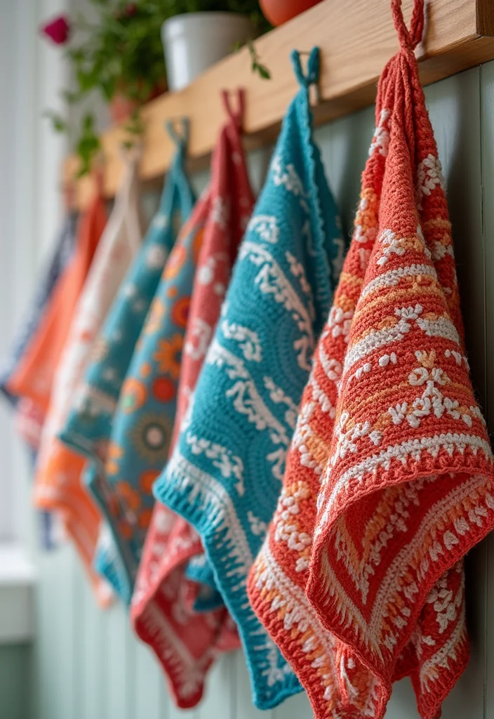 Complete Guide to Easy Tapestry Crochet Patterns Featuring 23 Creative Visual Inspirations - 12. Practical Dishcloths