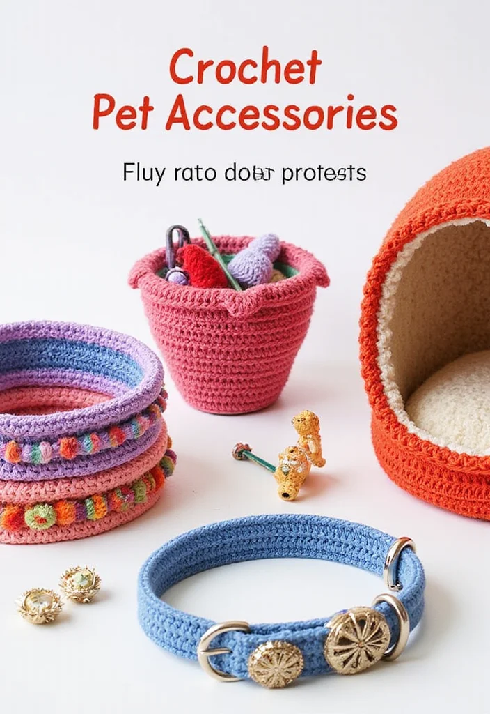 Complete Guide to Easy Tapestry Crochet Patterns Featuring 23 Creative Visual Inspirations - 18. Adorable Pet Accessories