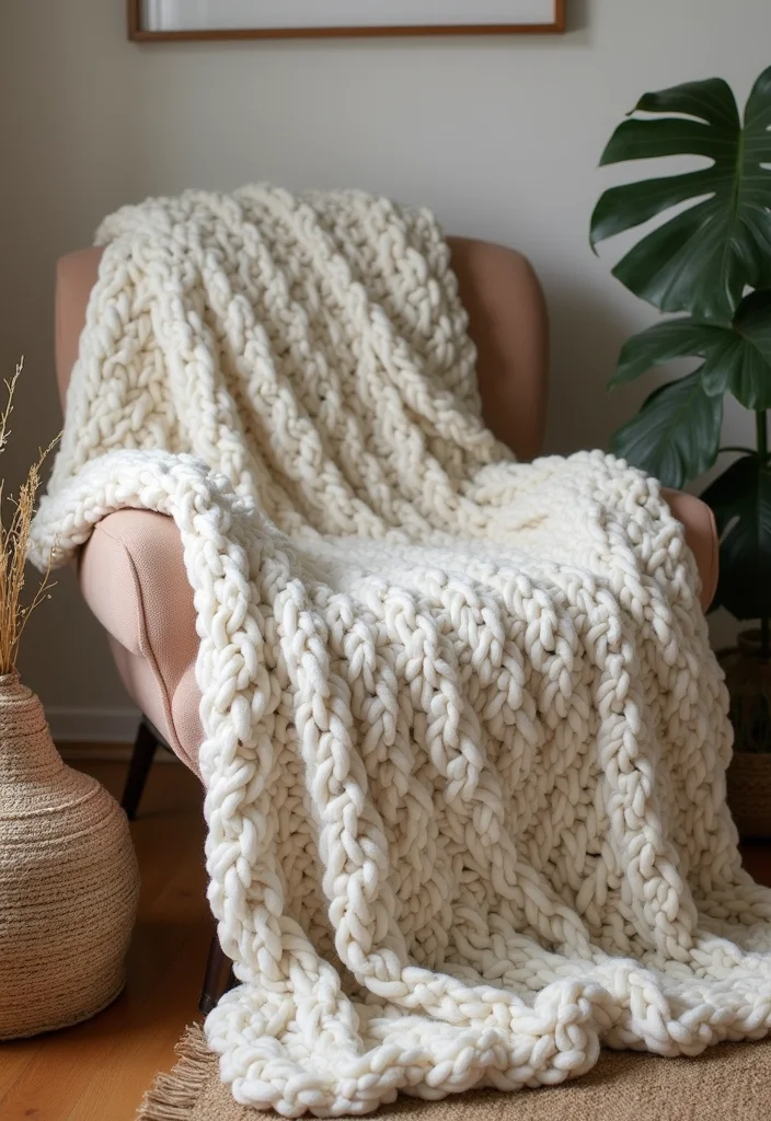 Essential Guide to Crochet Afghan Patterns Free: 23 Cozy Visual Inspirations - 20. Roving Yarn Afghan