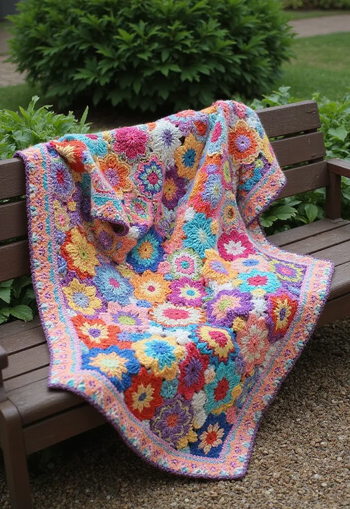 Essential Guide to Crochet Afghan Patterns Free: 23 Cozy Visual Inspirations - 21. Interlocking Crochet Afghan