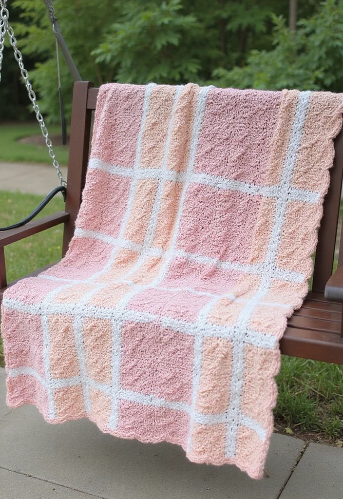 Essential Guide to Crochet Afghan Patterns Free: 23 Cozy Visual Inspirations - 22. Easy Crochet Afghan for Beginners