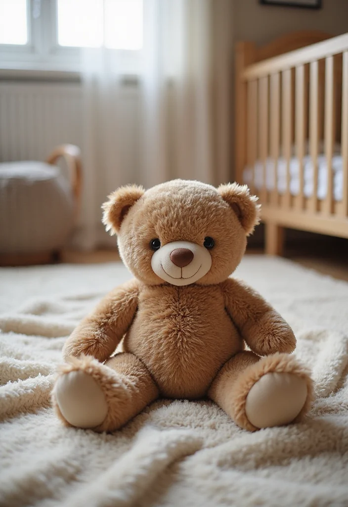 Essential Guide to Crochet Lovey Free Patterns: 20 Sweet Visual Inspirations - 2. Cute Teddy Bear Lovey