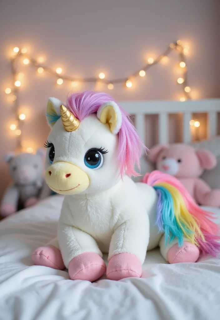 Essential Guide to Crochet Lovey Free Patterns: 20 Sweet Visual Inspirations - 3. Magical Unicorn Lovey