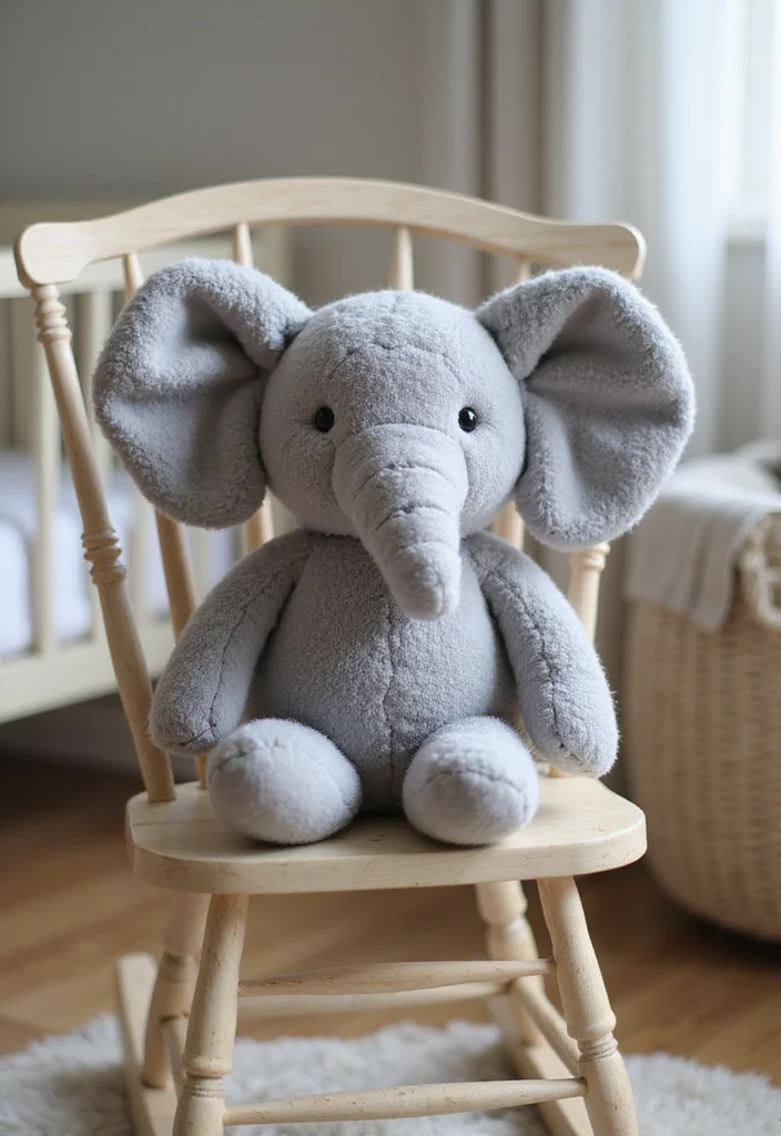 Essential Guide to Crochet Lovey Free Patterns: 20 Sweet Visual Inspirations - 5. Charming Elephant Lovey