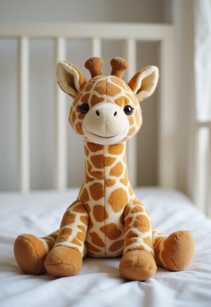 Essential Guide to Crochet Lovey Free Patterns: 20 Sweet Visual Inspirations - 6. Adorable Giraffe Lovey