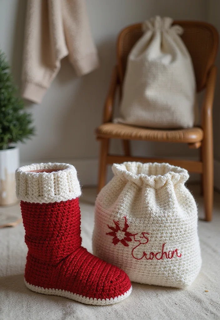 Essential Guide to Crochet Socks: 22 Cozy Craft Inspirations - 10. Multi-Functionality: Socks and Beyond
