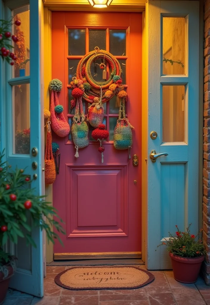 Essential Guide to Easy Beginner Crochet Patterns Featuring 22 Simple Visual Inspirations - 16. Bright Crochet Key Holders