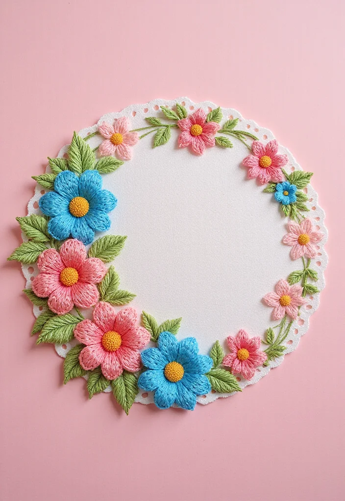 Essential Guide to Free Crochet Doily Patterns: 22 Delicate Craft Inspirations - 4. Floral Motif Doily