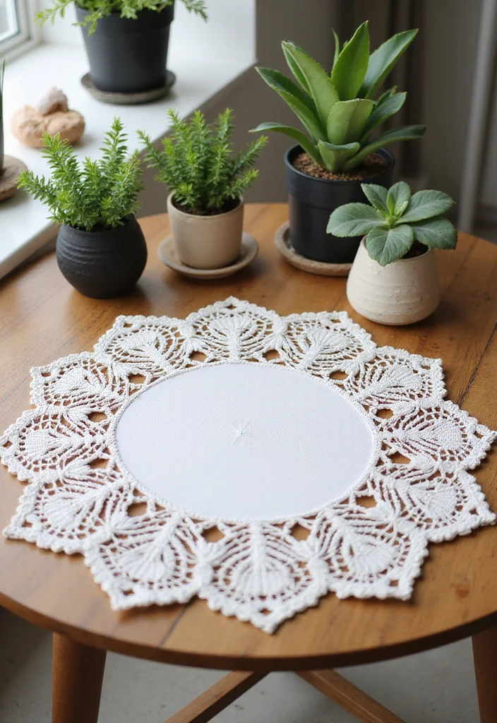 Essential Guide to Free Crochet Doily Patterns: 22 Delicate Craft Inspirations - 6. Hexagon Doily
