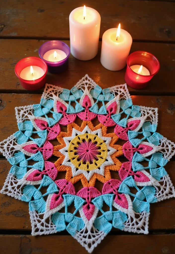 Essential Guide to Free Crochet Doily Patterns: 22 Delicate Craft Inspirations - 7. Starburst Doily