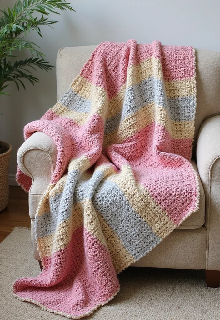 Friendly Guide to Crochet Blanket Patterns Free: Featuring 24 Creative Visual Inspirations - 1. The Eco Basketweave Blanket
