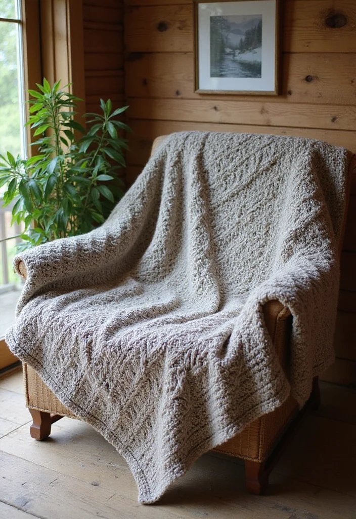 Friendly Guide to Crochet Blanket Patterns Free: Featuring 24 Creative Visual Inspirations - 17. The Alpine Blanket