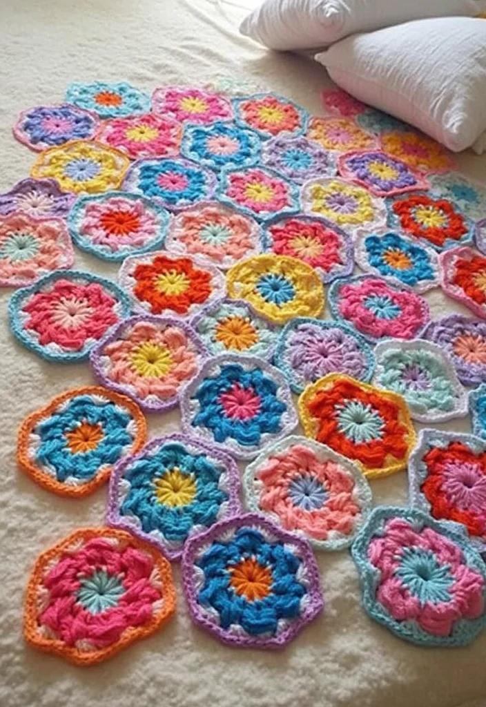 Friendly Guide to Crochet Blanket Patterns Free: Featuring 24 Creative Visual Inspirations - 2. Cozy Granny Square Blanket